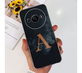 For Xiaomi Redmi A3 2024 Case Fashion Flower Letters Clear Soft Silicone Back Cover For Xiomi Redmi A3 Fundas RedmiA3 Phone Case