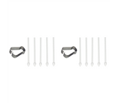 10 Pcs Stylus Refill Replacement Stylus Touch Pen Tip Substite Nib for Samsung Galaxy Note20/Note10/Tab S6/Tab S7-White