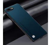 Funda de cuero PU de lujo para iPhone 7 Plus, funda trasera de silicona mate, protección para teléfono iPhone 8 Plus, coque