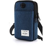 Portable Storage Bag Single/Double Layer Coin Purse Purse Bag Mobile Phone Bags Men Phone Pouch Waist Fanny Pack Belt Waist Bag