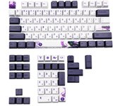 113 Keys Purple Datang PBT Sublimation Keycaps OEM Profile Mechanical Keyboard Keycap Chinese Style GK61 GK64 Dropship