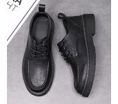 Martin botas de los hombres nuevo verano negro casual botas de cuero