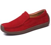 Women Slip On Loafers Walking Flat Shoes Comfortable Slip on Boat Footwear