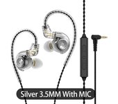 In Ear Conch Wired Earphone 3.5mm AUX/Type C HIFI Dynamic Music Game Headset Monitors Sport Earbuds Noise Reduction With Mic