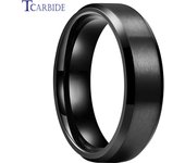 Dropshipping  anillo de boda de acero inoxidable de 8mm para hombres y mujeres  joyería de regalo para la vida diaria  ajuste cómodo cepillado biselado ranurado