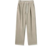 Rdovkxua Pantalones De Chándal De Invierno Para Hombre, Moda Coreana, Forro Polar Grueso Y Cálido, Pantalones De Chándal Sueltos Rectos De Pierna Ancha, Pantalones Térmicos Informales De Terciopelo Para Hombre