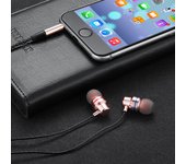 VAORLO 3.5MM AUX Hifi Heavy Bass Earphones Surround Stereo In-Ear Wired Headsets With Mic Sports Running Gaming Music Earbuds