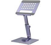 Aluminum Tablet Stand 360°Rotating Folding Adjustable Desk Holder Mount Riser for iPad Pro Air 4 Mini 12.9 4-14 Inch Xiaomi Tab