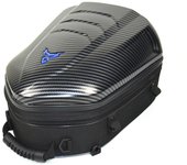 11-MC-0113 Motorcycle Expandable Backpack Waterproof Durable Portable Motor Back Seat Bag Hard Shell Large-capacity Unviersal