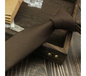 Solid Color Neck Tie Cotton Retro Color Elegant Men's Necktie Adjustable Apparel Accessories Business Suit Accessories