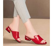 Verano nuevos zapatos de mujer boca de pez zapatos de mujer