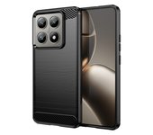 For Xiaomi 14T Pro Case Bumper Anti-knock Soft Silicone Carbon Fiber Back Cover For Xiaomi 14T Pro Case For Xiaomi 14T Pro Case