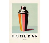 Vintage Mojito Aperol gin and lemon tonic drinks, kitchen art posters, canvas paintings, wall prints, bar image, cafes, home