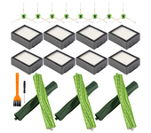 Hepa Filter Brush Roll for I7 E5 E6 I3 Series Robot Vacuum Cleaner Replacement Spare Parts Accessories