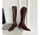 Botas Altas De Mujer, Botas De Tacón Alto, Botas Con Cremallera.
