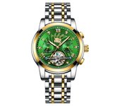 Nuevo reloj multifuncional para hombres reloj mecánico automático