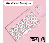 Wireless Keyboard And Mouse For Apple Samsung Bluetooth Keyboard for iPad iPhone Tablet Laptop Spanish Portuguese Russian French