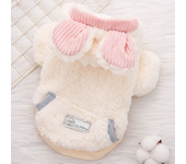 Warm Plush Pet Dog Jacket Coat Bear Pattern Dog Clothes Winter Puppy Costumes Fashion Cat Jacket Coat Pet Overcoat Dog Costumes