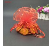 10/50/100pcs 26/35cm Gauze Bag tulle fabric Wedding Christmas Party Gift Organza Jewelry Packaging Bags 5Z
