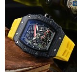Premium luxury  Men’s Quartz Mechanical Watch for Men Calendar Waterproof Fashion Casual Hollow Automatic Male Wristwatch reloj hombre