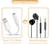 High Quality ASMR Sleeping Earphones Stereo HIFI Heavy Bass Silicone Headsets 3.5MM AUX/Type-C In-Ear Wired Invisible Earbuds