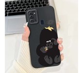 For Samsung Galaxy A21s Case A217 SM-A217F Cover Cute Panda Cartoon Camera Protection Soft Funda For Samsung A21s SM-A217F Coque