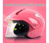 Casco infantil moto aire libre seguro coche electrico Equipo Protector 53-56CM