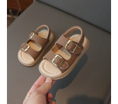 Sandalias Para Niños Y Niñas 2024 Estilo Coreano Moda Verano Comodidad Suela Suave Casual Bonitas Para Playa Tamaño 4-6 Años