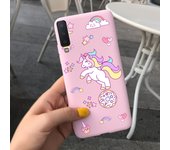 For Samsung A7 2018 Case Beautiful Sunflowers Couple Heart Back Case For Samsung Galaxy A7 2018 SM-A750F Candy Matte Cases
