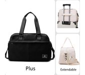 Extendable Travel Handbag For Trolley Large Luggage Travelling Bags Carry On Weekend Shoulder Bags Multifunction Expandable