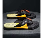 Men's woven straps for casual and comfortable sports, Eva beach flip flops slippers