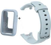 Watchband Sport Silicone Strap For Xiaomi Mi Band 7 Pro SmartWatch WristBand for Miband 7 Pro Bracelet Band Accessories + case