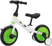 Bicicleta de Entrenamiento para niños pequeños, Bicicleta de Equilibrio 4 en 1 para niños con Pedales y Ruedas de Entrenamiento, Triciclo para Andar en Bicicleta para 2-5