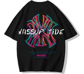 Camiseta manga corta hombre 2025 nueva camiseta manga corta hombre suelta manga corta