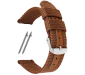 Correa de nailon para reloj, correa de lona tejida de 18mm, 20mm, 22mm y 24mm, pulsera Universal de liberación rápida, pulsera de repuesto suave y transpirable