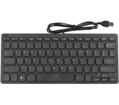 Wire Keyboard Ultra-Thin Quiet Small Size 78 Keys Mini Multimedia Usb Keyboard For Laptop Pc