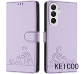 Para Samsung Galaxy A25 A33 A34 A35 A40 A41 A42 M42 5G Carcasa De Gatito Impresa En Todo El Mundo