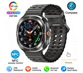 New Smartwatch 7 Ultra Men Full Touch Bluetooth Call Watch NFC Compass Sports Waterproof AMOLED Screen Women For Android ios ﻿