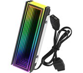 5V ARGB Sync Computer 2280 SSD M2 Radiator PC RGB M.2 Nvme Cooling Heatsink Solid State Drive Cooling Radiato A