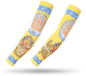 Mangas de ciclismo para correr, manguitos de juego, calentadores de brazo, secado rápido, deporte, Gaming, tatuaje, Codera, trotar, cubierta de brazo
