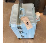 Maleta rectangular de gran capacidad, marco de aluminio, portavasos para dispositivos portátiles de pc, tapa de carrito de compras de 28 / 30 / 32 / 36 pulgadas