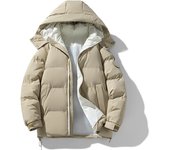 Fashion Parkas Men Winter Overcoat Men's Casual Jacket Warm Hooded Thick Puffer Coat Outwear Business Hombre