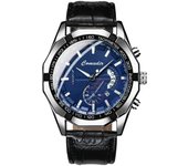 Reloj de movimiento automático hombre calendario a prueba de agua luminoso reloj no mecánico gran dial