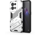 XICCI For OPPO Reno 5 5Pro 5Z Reno4Lite Reno 6 6Pro 6Z Phone Case Luxury Stand Cover Hard Armor and Soft Silicone TP Casing