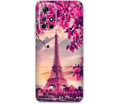 For Xiaomi Poco M4 Pro 5G Case Transparent Fashion Ultra Soft Colorful Printing Cover For Redmi Poco M4 PocoM4 Pro Silicone