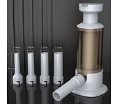 Homemade Sausage Maker Plastic Sausage Make Tool Sausage Machine with 4 Stuffing Tubes Meat Filling Machine Kitchen Supplies