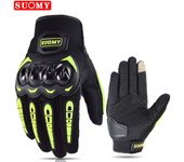 SUOMY Summer New Pink Motorcycle Gloves Couple's Breathable Touchscreen Moto Racing Motocross MTB Motorbike Gloves Men S-XXL