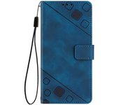 For Vivo S19 X100 Y28 Y76 Pro X100pro S19pro Piel Textura Estampada Funda De Cuero Resistente A Terremotos Protección Completa