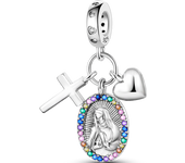 100% Real S925 Sterling Silver sunflower ladybug Charm Fit Original 3mm Bracelet&Bangle For Women Birthday Fine Jewelry Gift