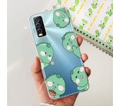 For Vivo Y12S Case V2026 V2033 V2042 Back Cover Luxury Marble Soft Silicone Cover For Vivo Y20 Y20A Y20i Y20G Y20S Y11S TPU Case
